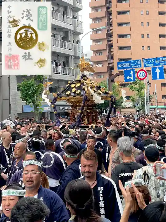 浅草神社のお祭り