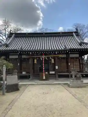 許麻神社の本殿・本堂