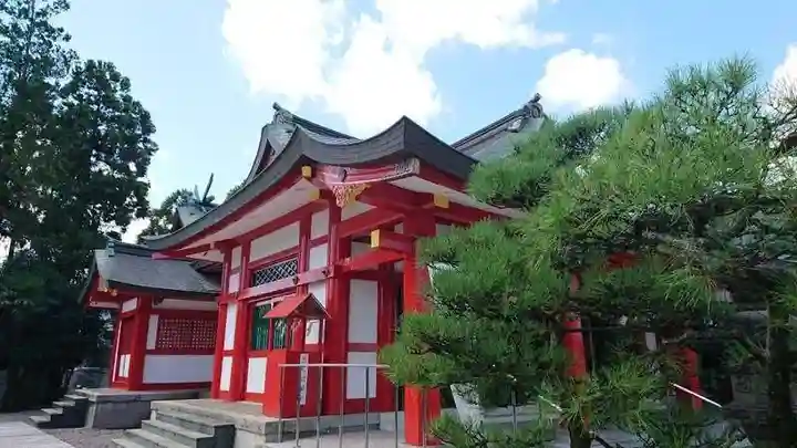 越中稲荷神社の本殿・本堂