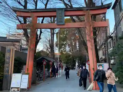 赤城神社の鳥居
