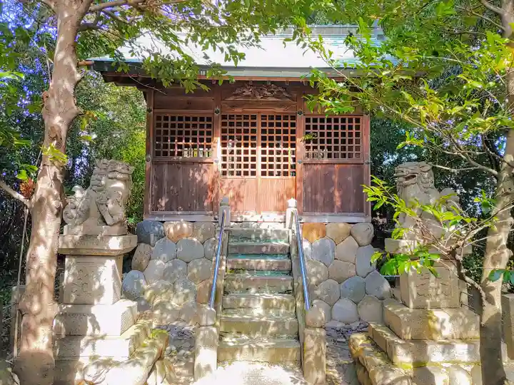 塩田神社の本殿・本堂