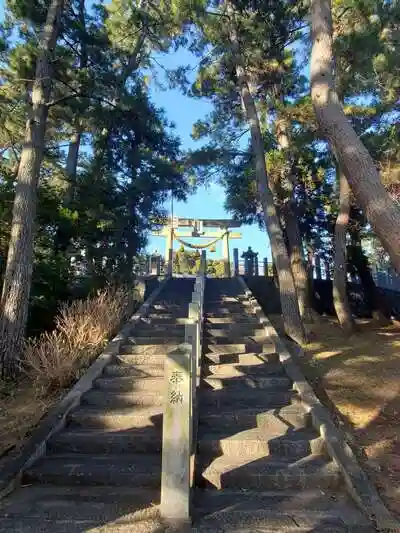 幡頭神社の鳥居