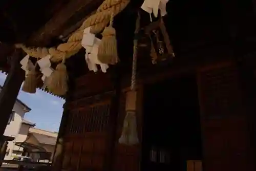 乙子神社の本殿・本堂