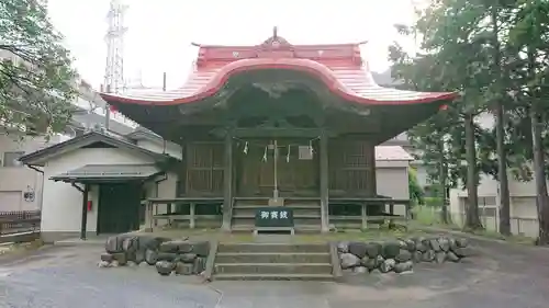 乞田八幡神社の本殿・本堂