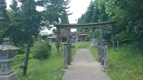 法呂神社の鳥居