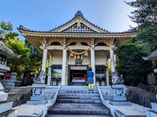 岩崎御嶽社の本殿・本堂