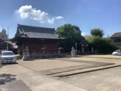新田白山神社の本殿・本堂