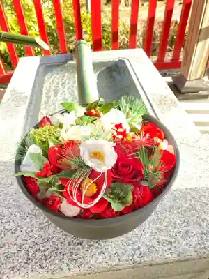 早馬神社の手水舎