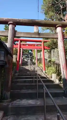 新潟大神宮の鳥居