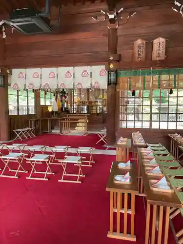 群馬県護国神社の本殿