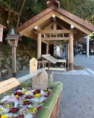 多度大社の手水舎