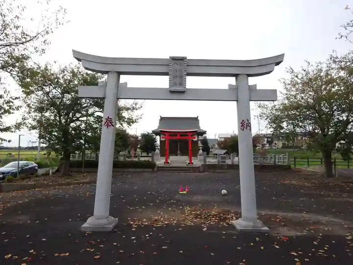 真木八幡香取両神社(茨城県)