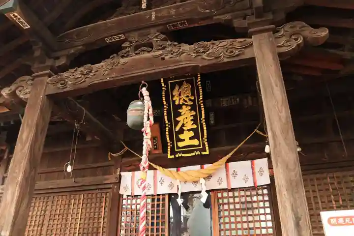 阿邪訶根神社の本殿・本堂