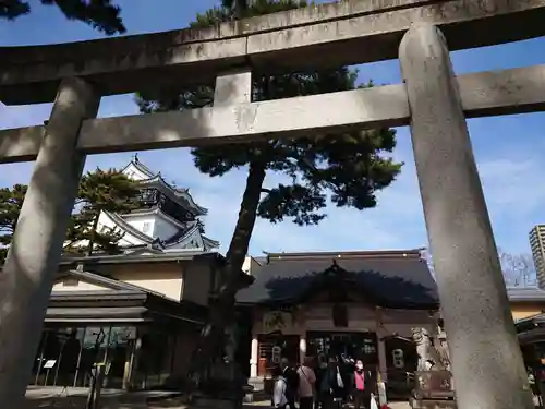 龍城神社の鳥居