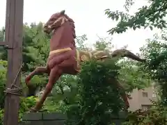 白山神社（榎白山神社）の狛犬