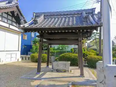 神明社（住崎神明社）の手水舎
