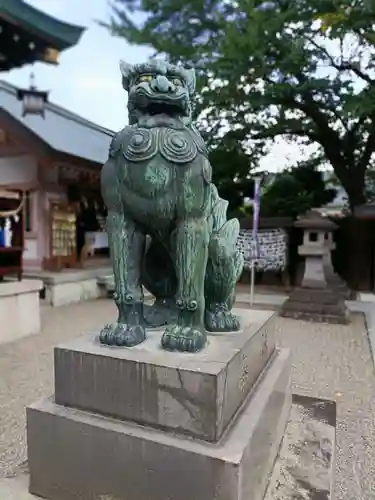 里之宮 湯殿山神社の狛犬