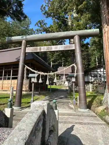 麻績神明宮(長野県)