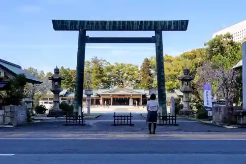 三重縣護國神社の鳥居