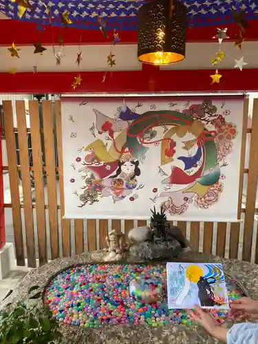 別小江神社の手水舎