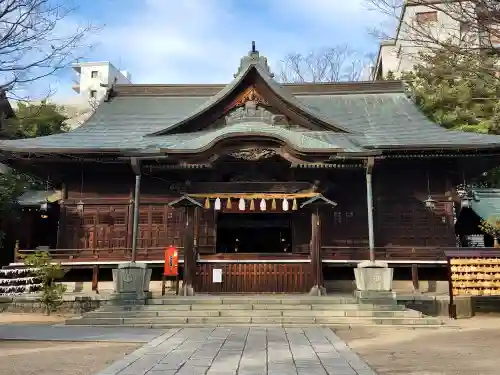 四柱神社の本殿