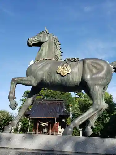 野村神社の狛犬