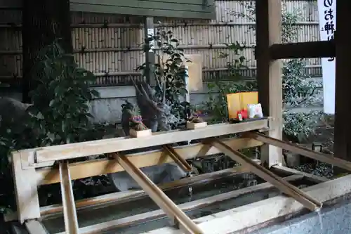 東京大神宮の手水舎