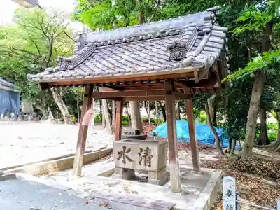 神明社（平地神明神社）の手水舎