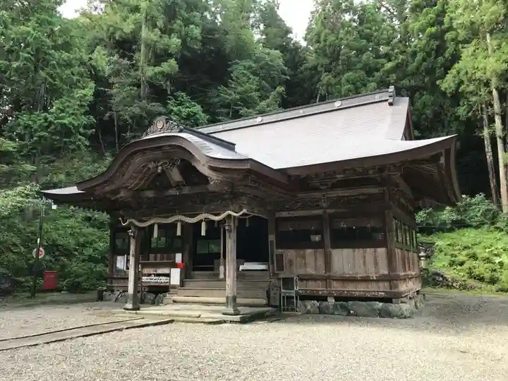 上一宮大粟神社の本殿・本堂