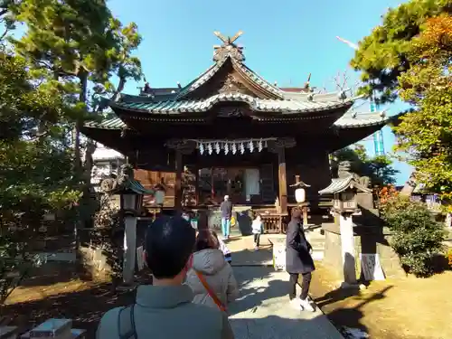 荏原神社の本殿・本堂