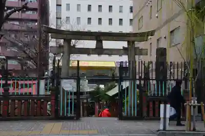 柳森神社の鳥居