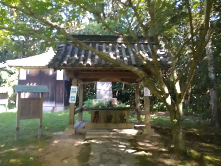 牛窓神社の手水舎