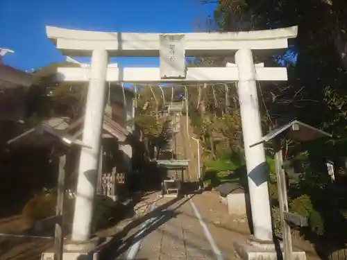 諏訪神社の鳥居