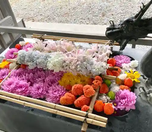 江南神社の手水舎