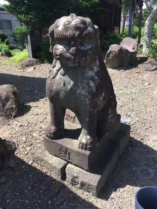 羽黒神社の狛犬