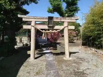 久里浜若宮神社の鳥居