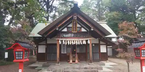 上青木氷川神社の本殿