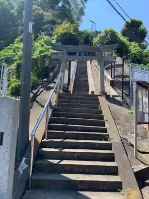浅間神社の鳥居