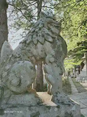 玉前神社の狛犬