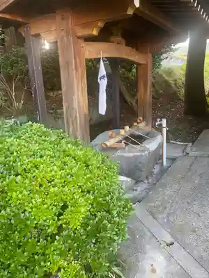 鶴林寺の手水舎