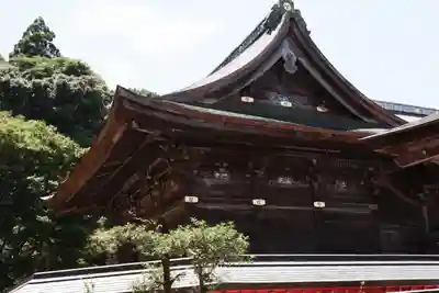 高良大社の本殿・本堂