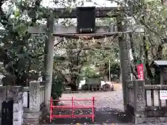 鴨島八幡神社の鳥居