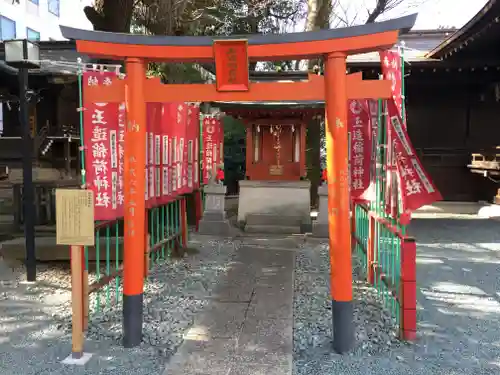 金王八幡宮の鳥居