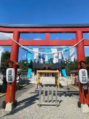 美瑛神社の鳥居