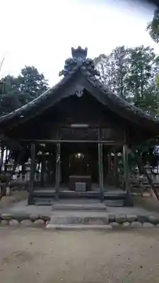 託美神社の本殿・本堂