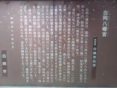 白岡八幡神社の歴史