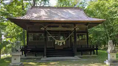 富山神社の本殿・本堂