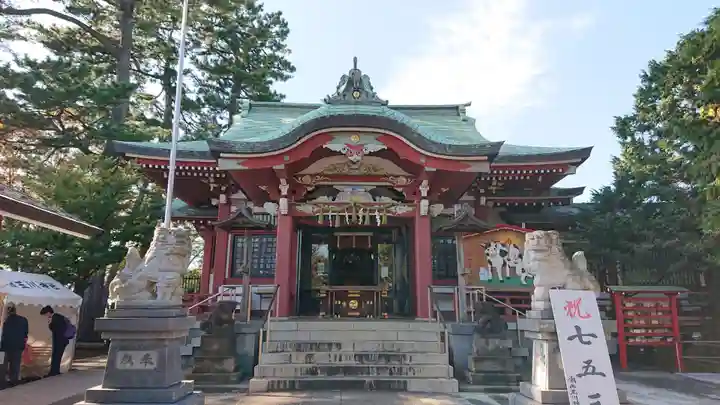 瀬田玉川神社の本殿・本堂