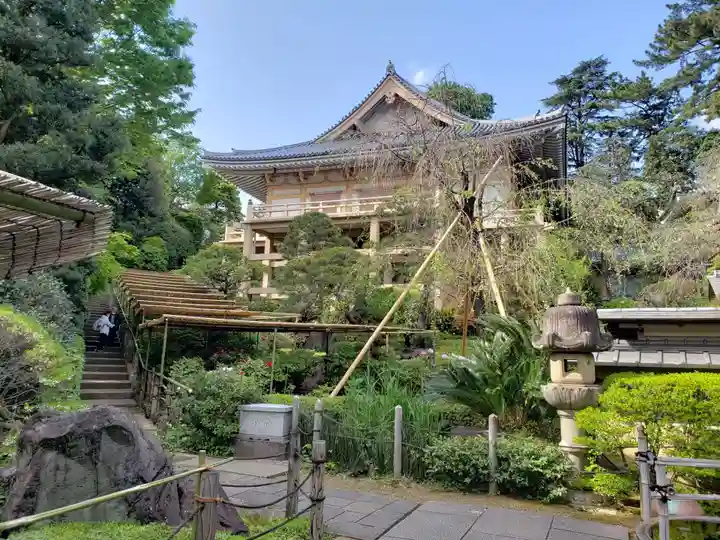 東長谷寺 薬王院の庭園