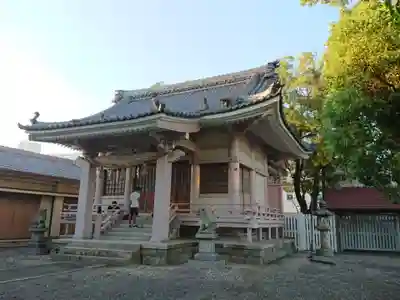 松山神社の本殿・本堂